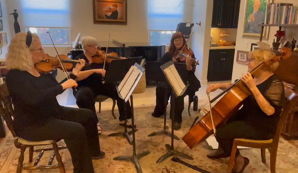 Load video: Example of our Quartet playing Bruno Mars&#39; Marry You